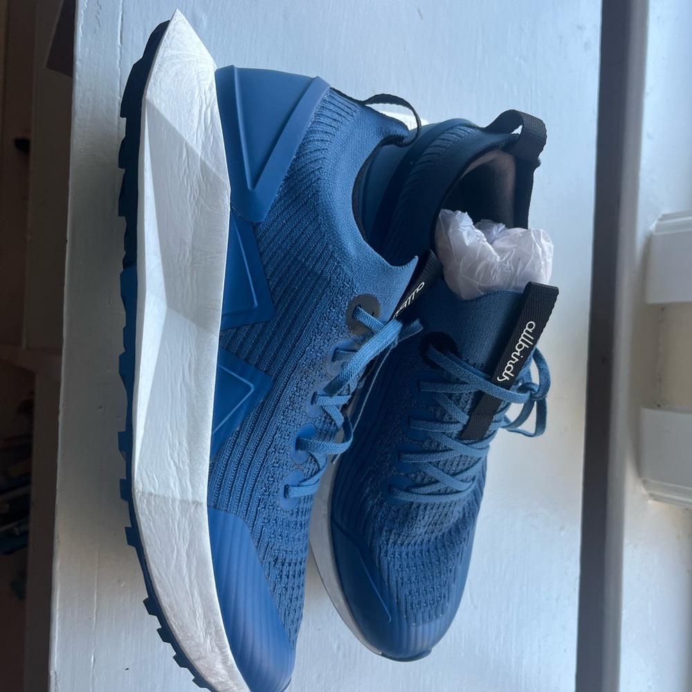 Allbirds Tree Flyer 2.  Men’s size 10 Basin Blue.